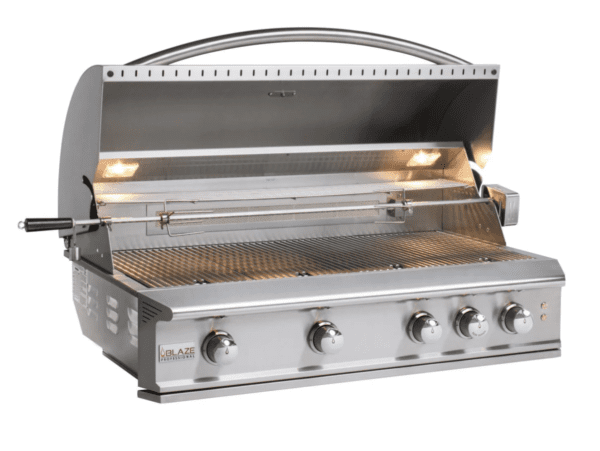 Blaze Professional LUX 44-Inch 4-Burner Built-In Gas Grill With Rear Infrared Burner